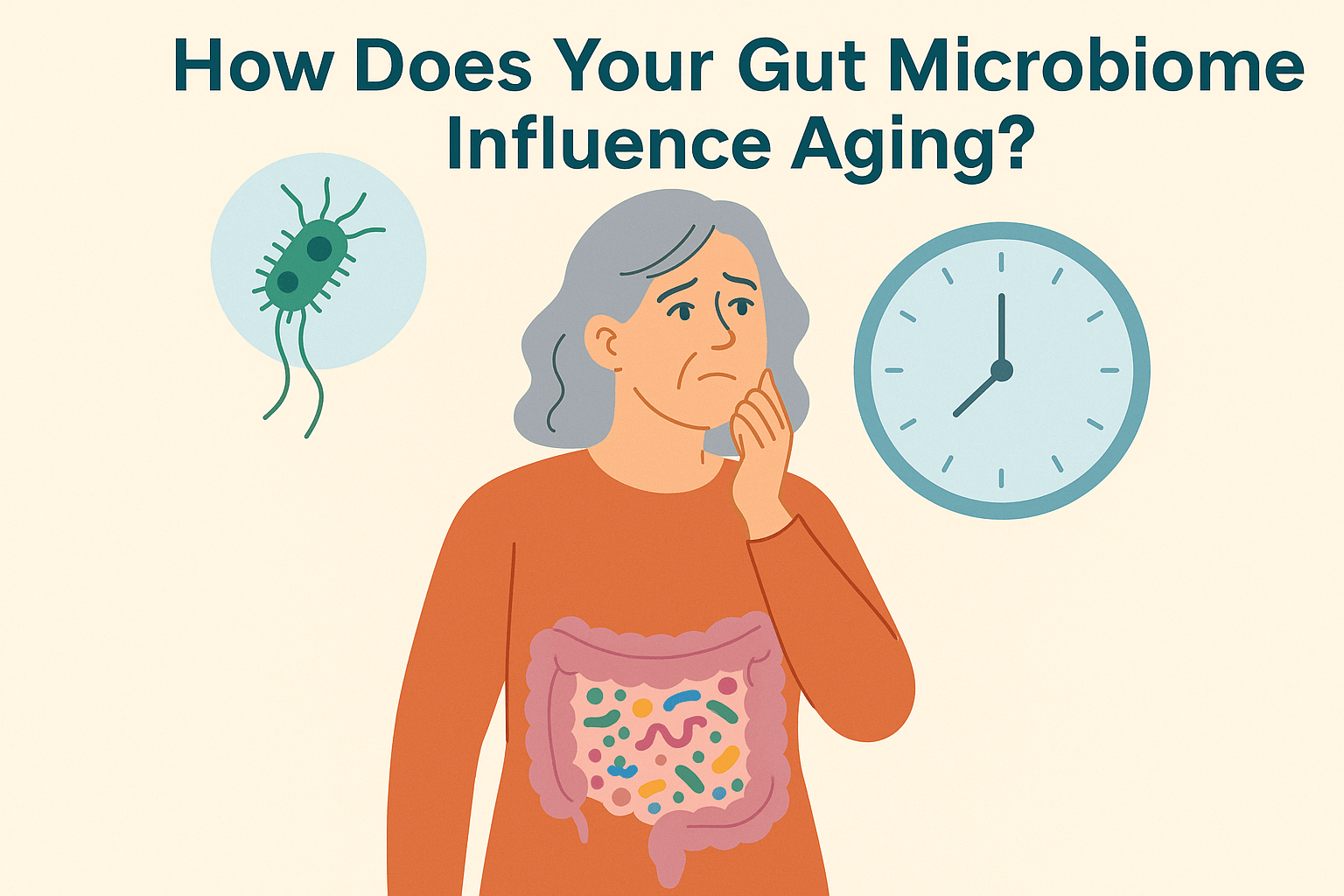 How Your Gut Microbes Might Be Accelerating Aging: The Surprising Role of PAGln - InnerBuddies