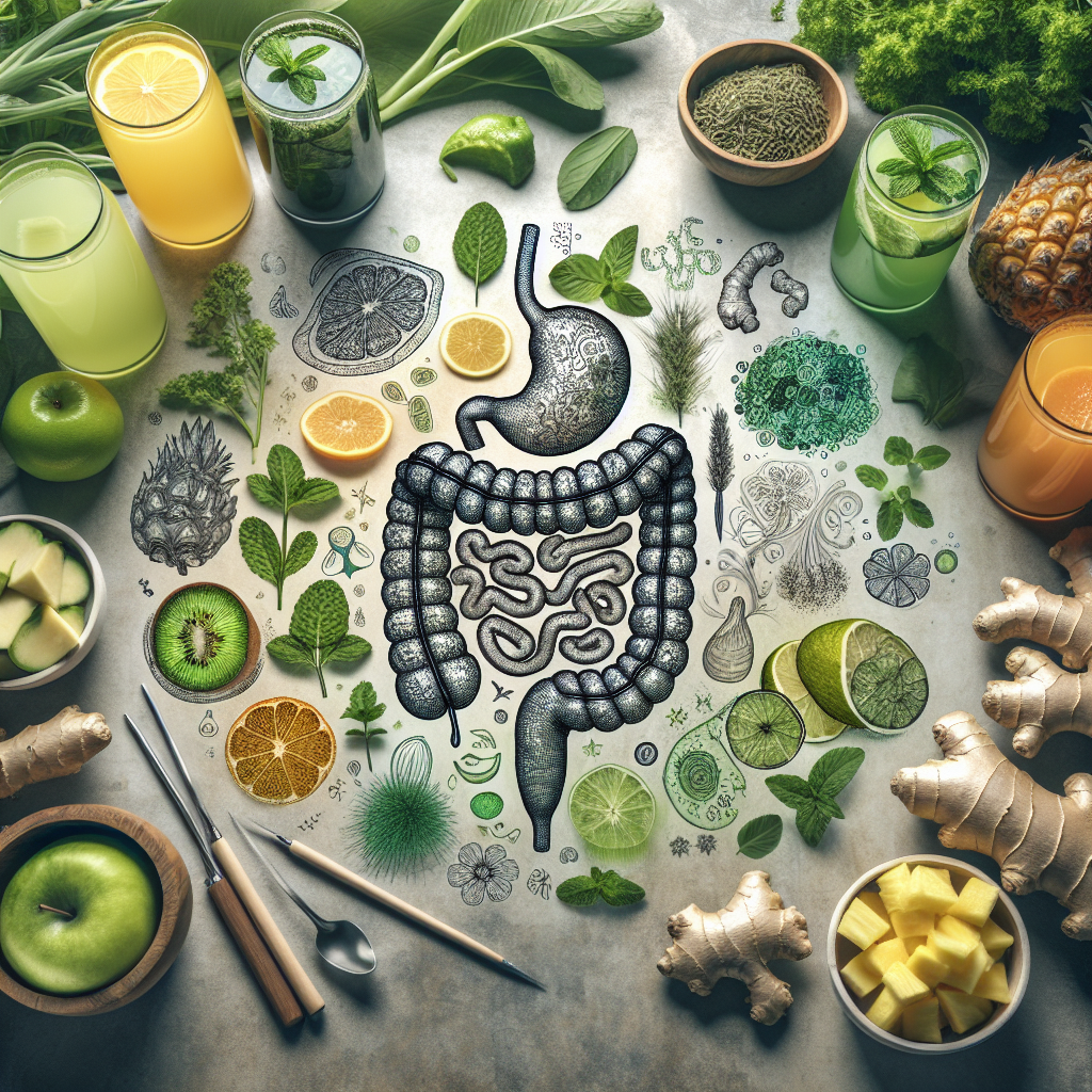 morning intestinal cleanse drink