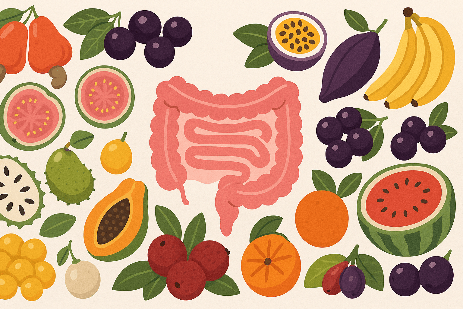 Inside Brazil’s Fruit Basket: 20 Superfoods for a Happier, Healthier Gut - InnerBuddies