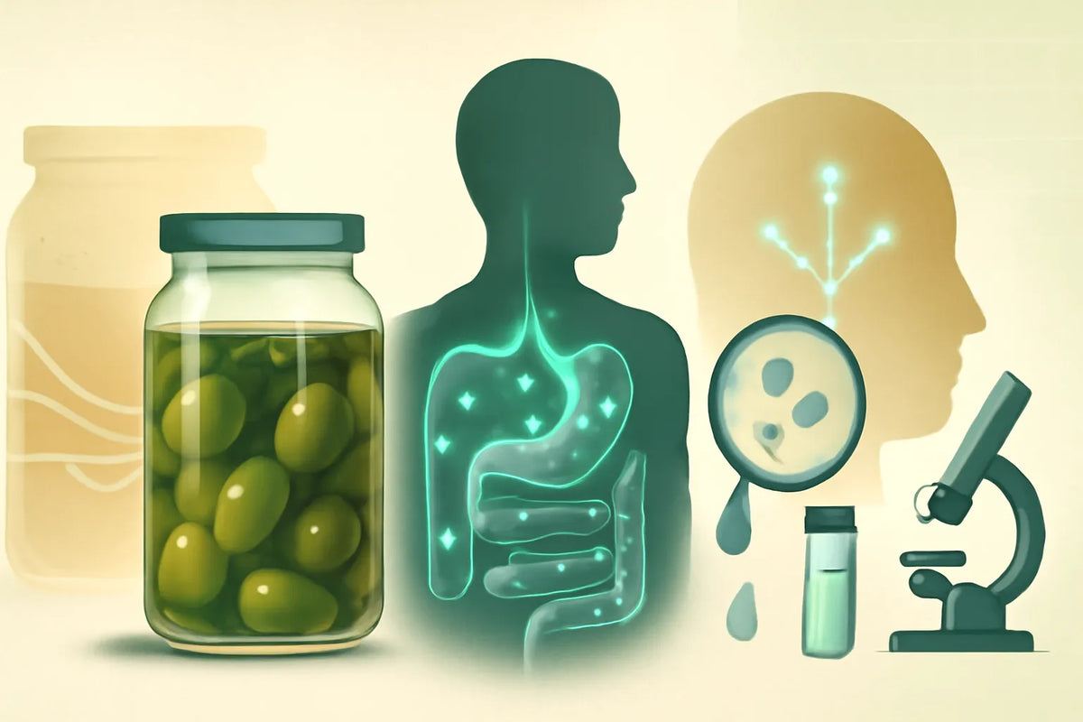 fermented olives