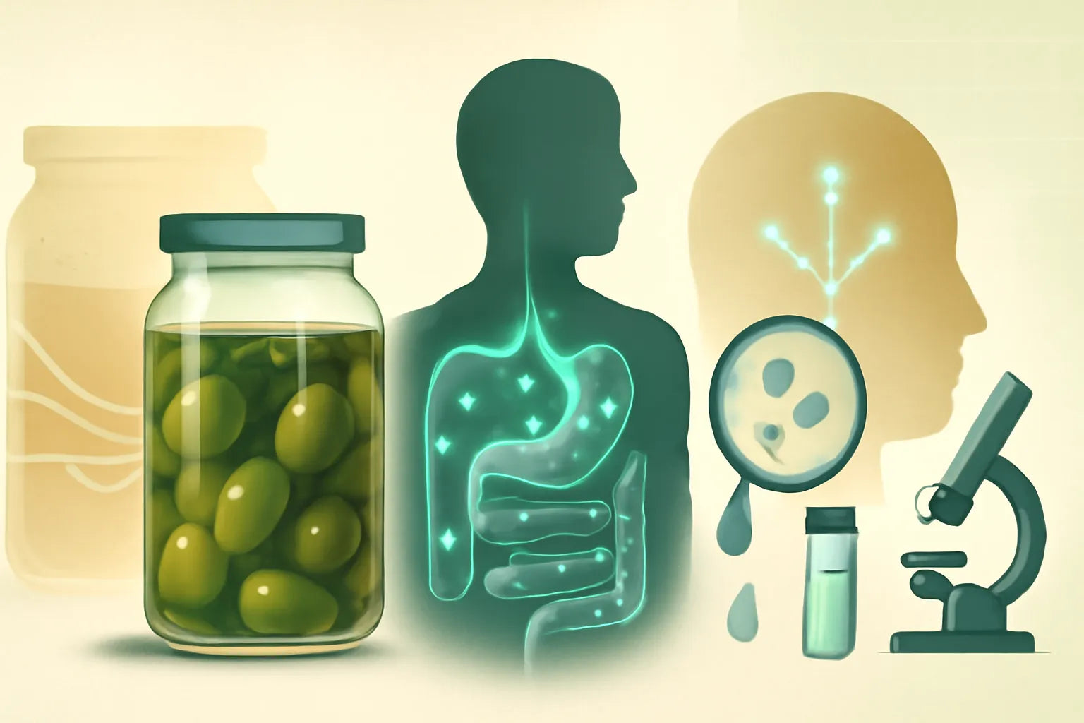fermented olives