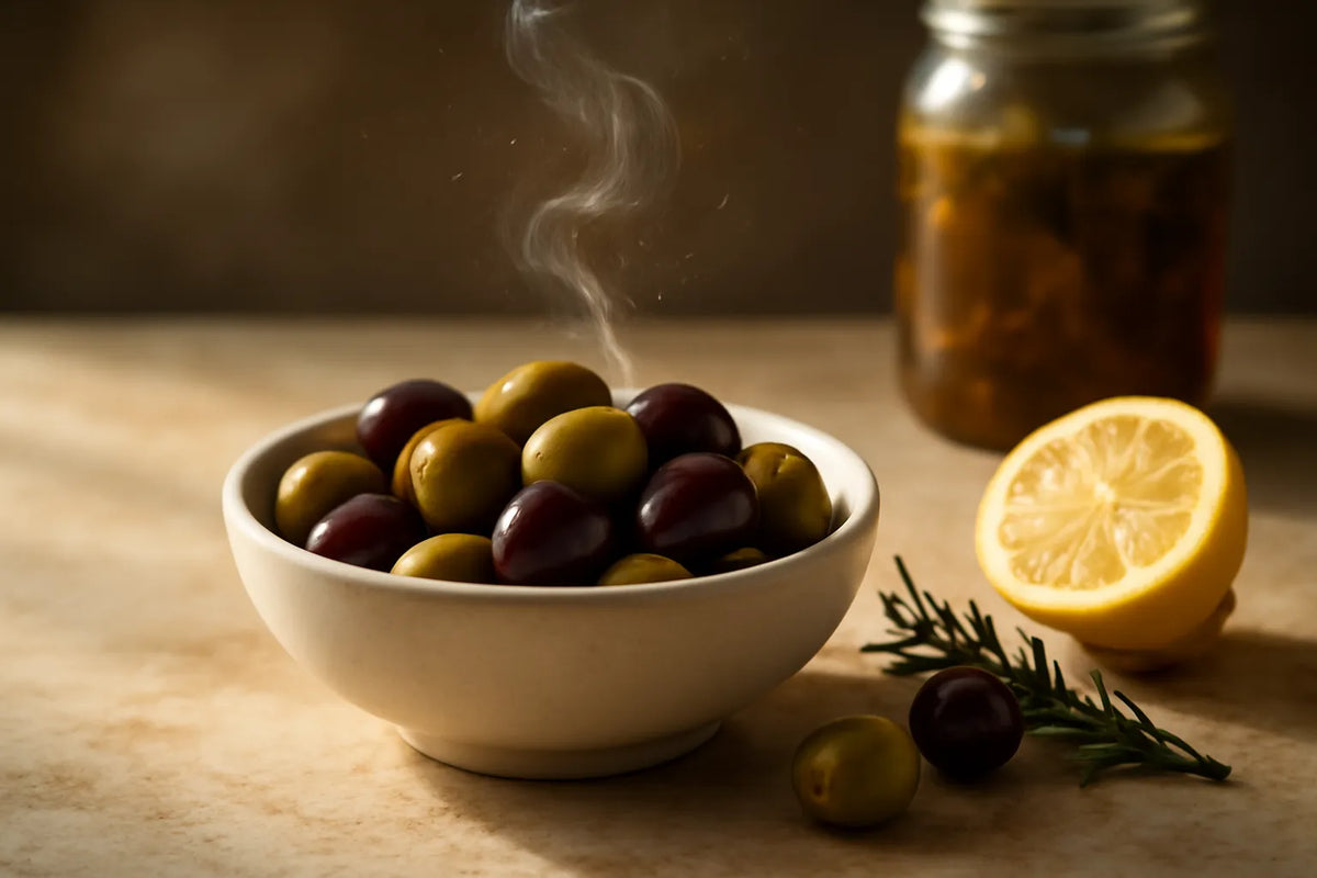 are fermented olives healthy