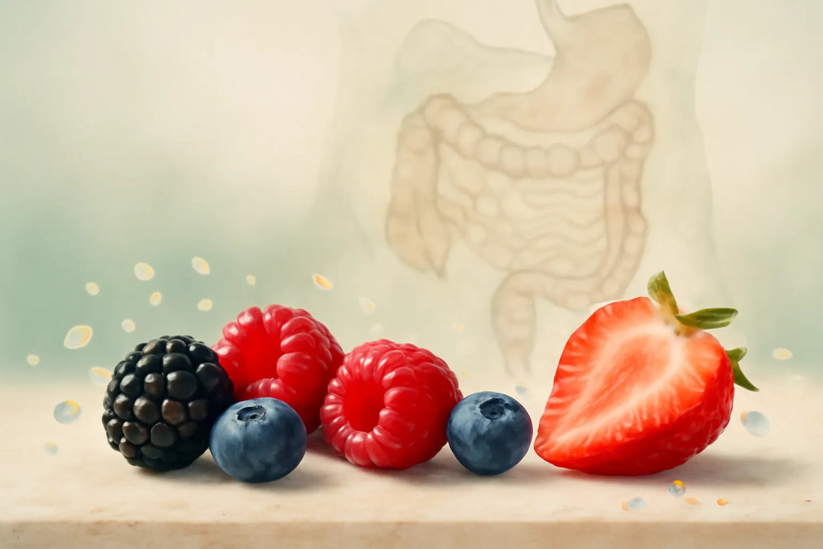 berries and gut bacteria
