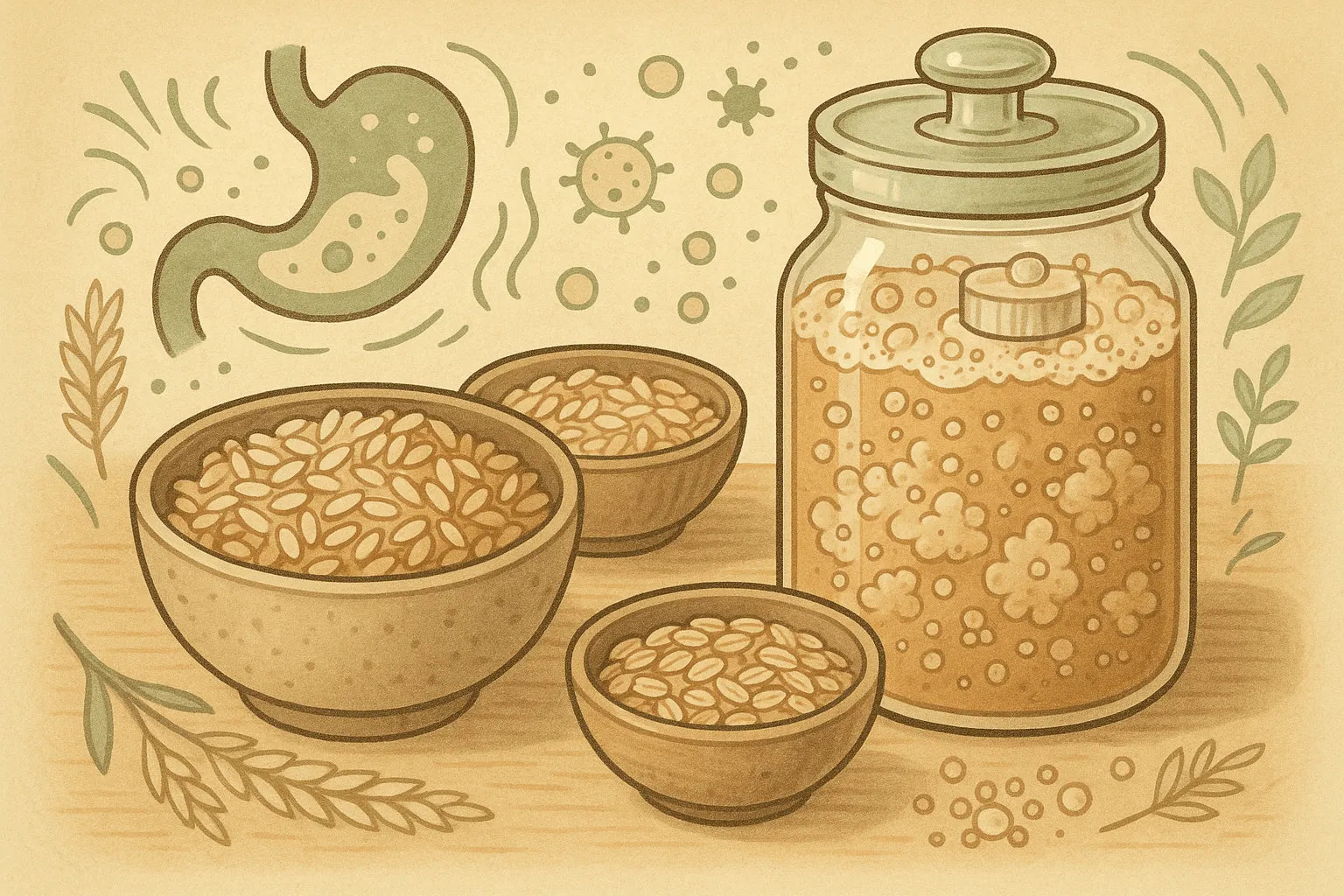 Can I ferment grains after cooking them