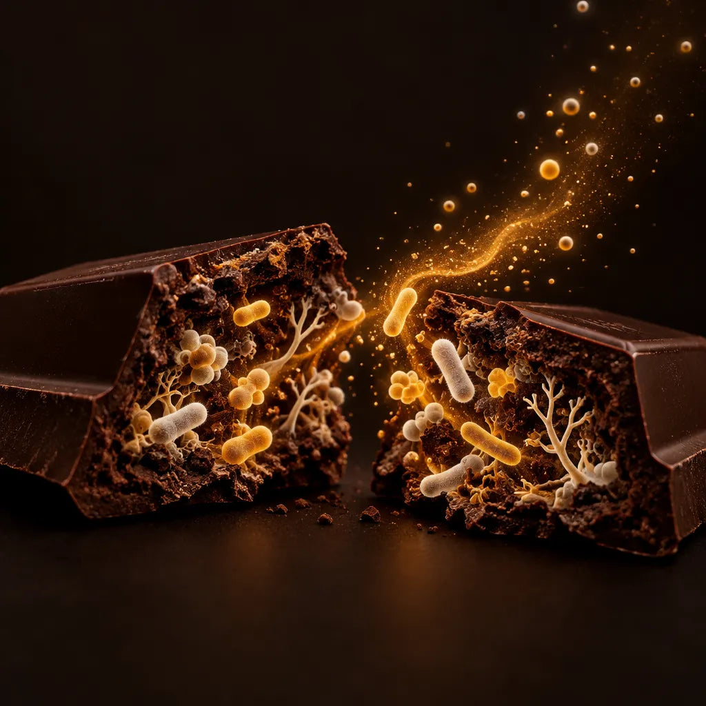 dark chocolate gut health