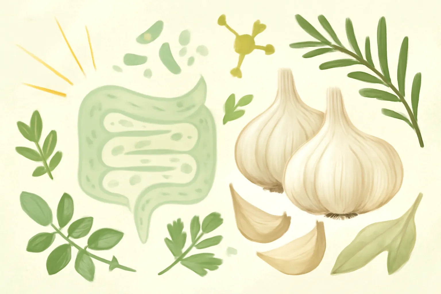 garlic for swelling