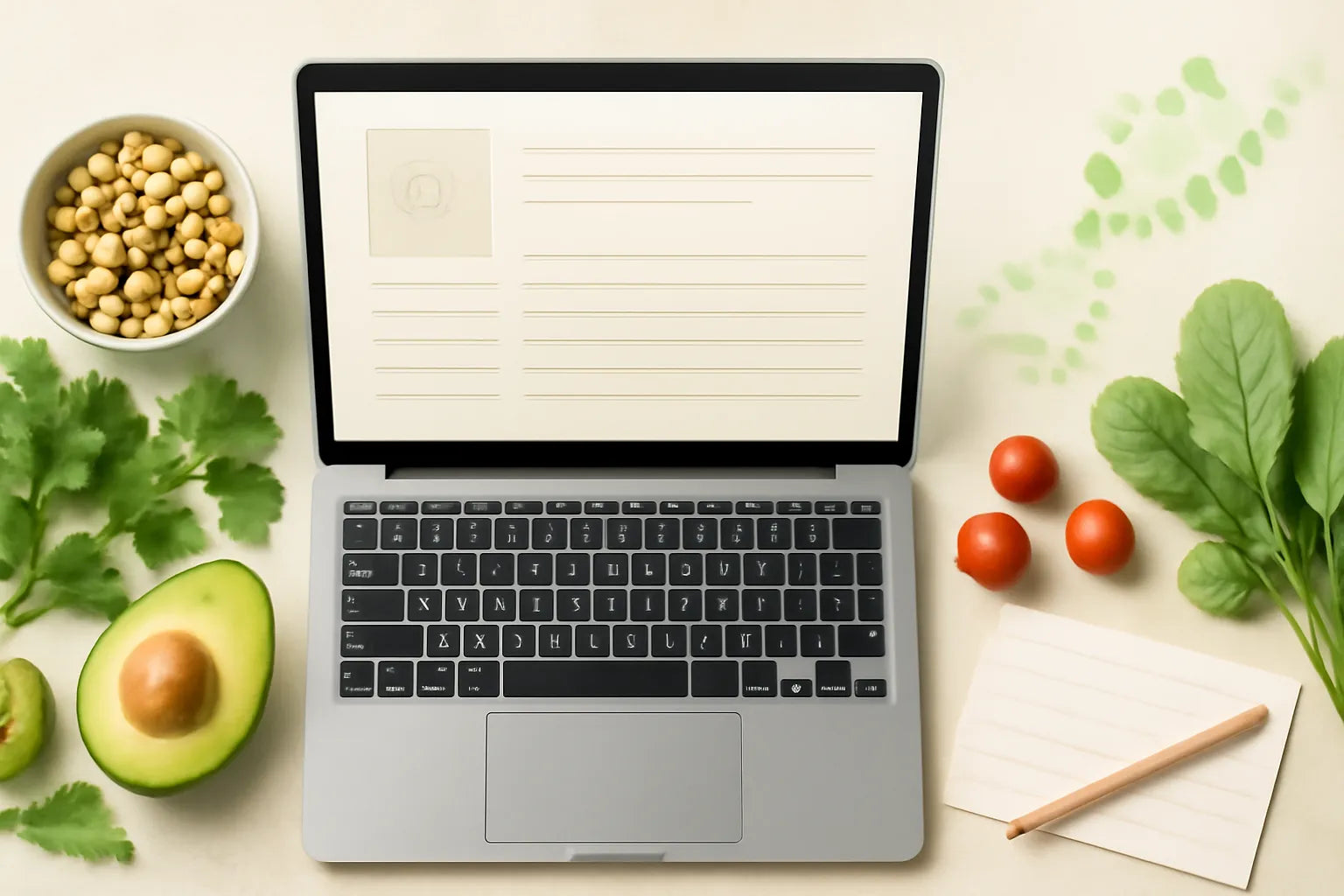Google recipe template
