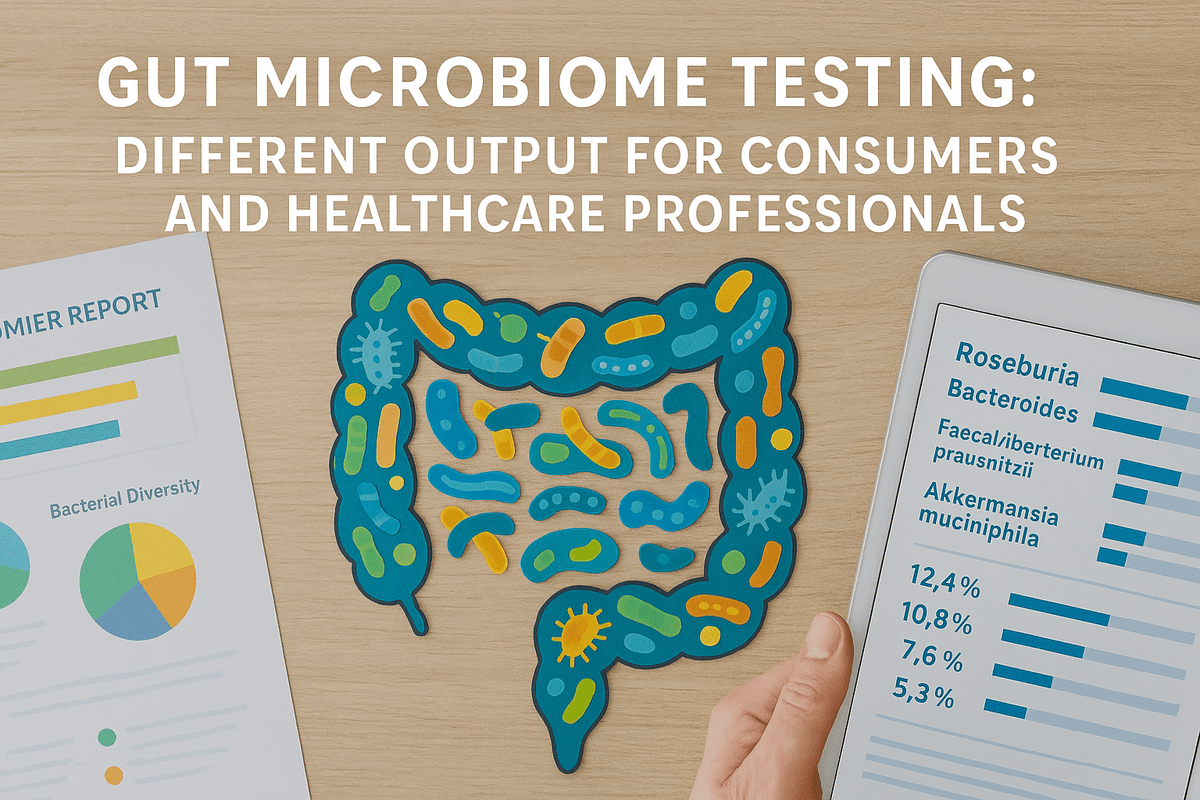 Gut Microbiome Testing: Why Output Must Differ for Consumers and Healthcare Professionals - InnerBuddies