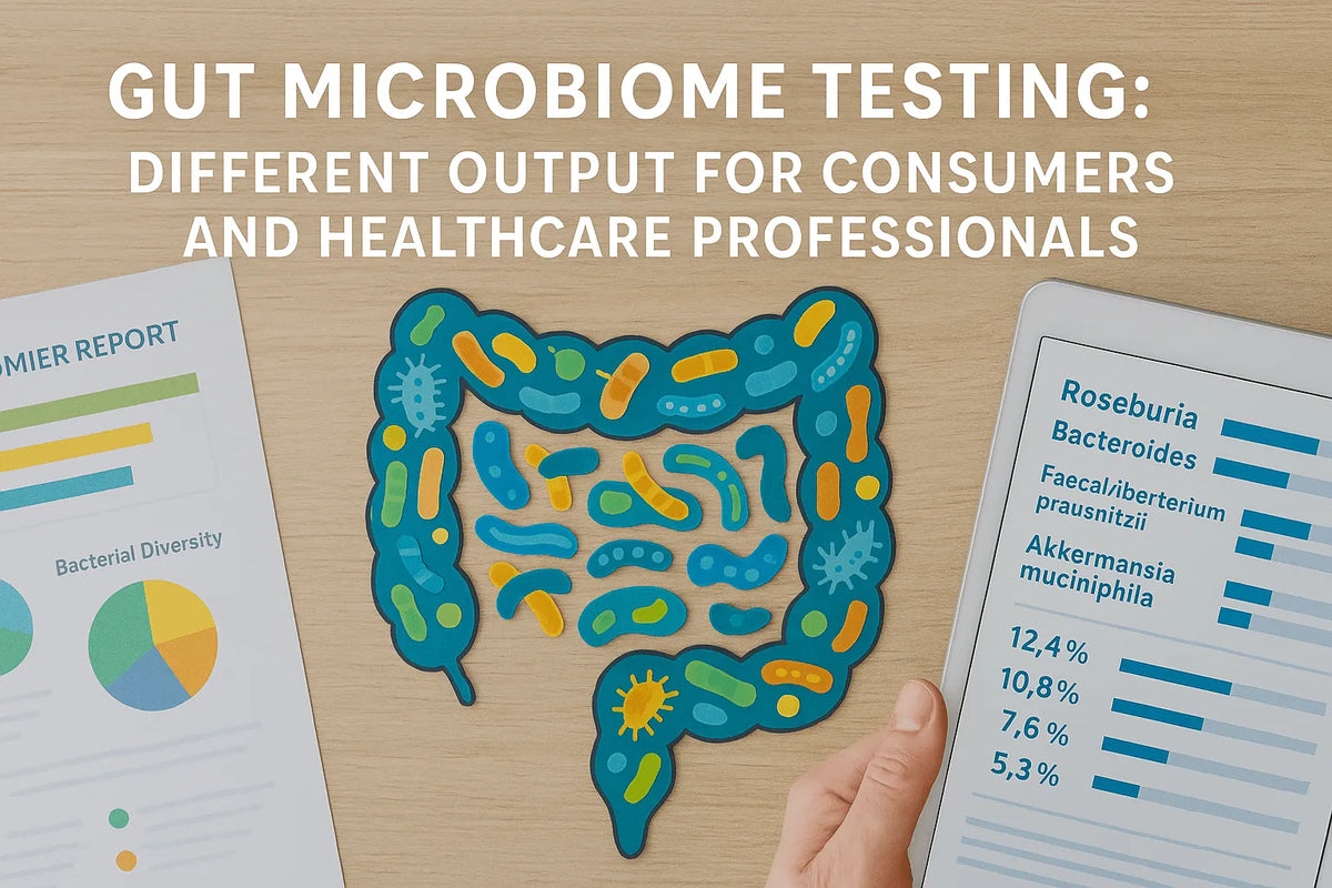 Gut Microbiome Testing: Why Output Must Differ for Consumers and Healthcare Professionals