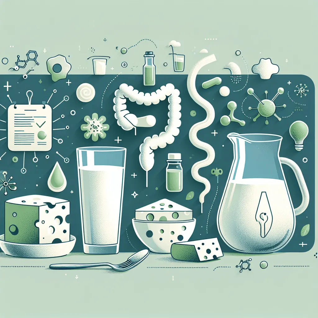 How does dairy affect the intestines
