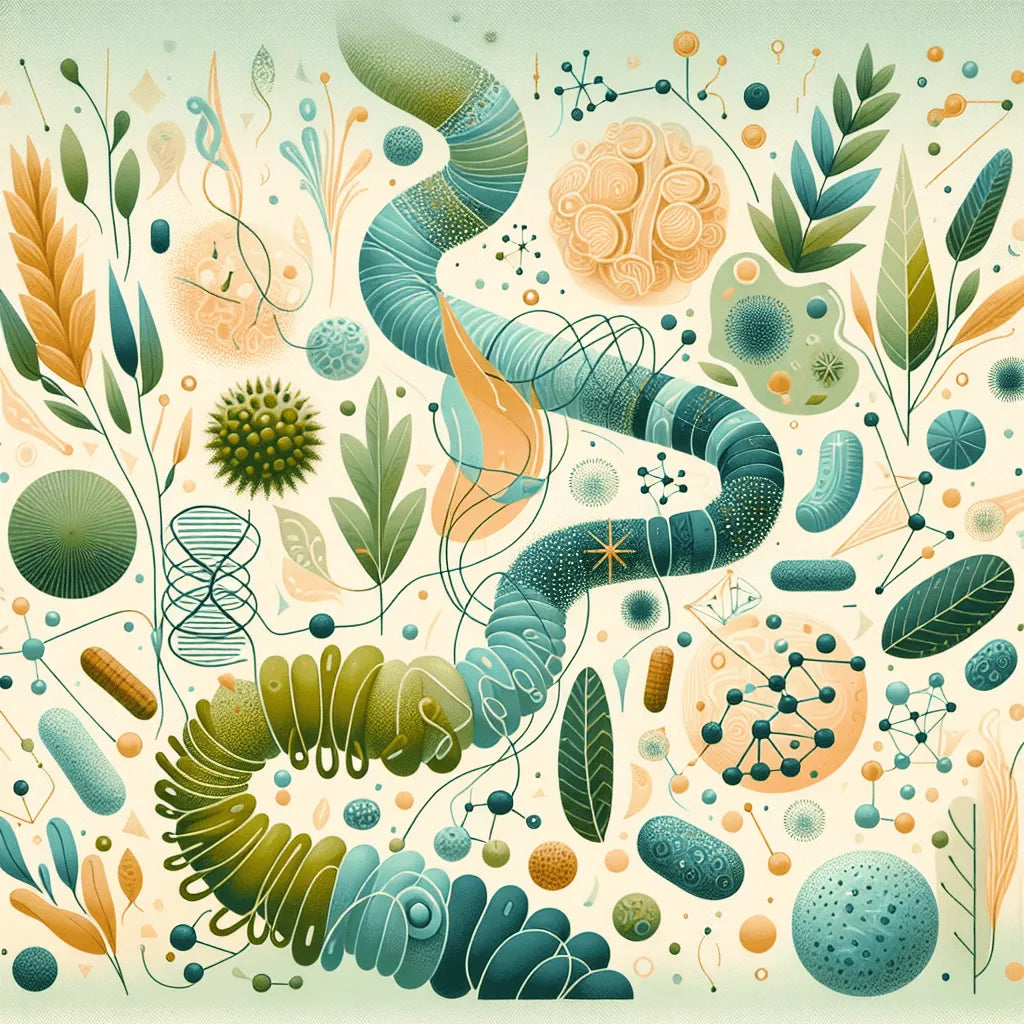 How does the microbiota feed itself