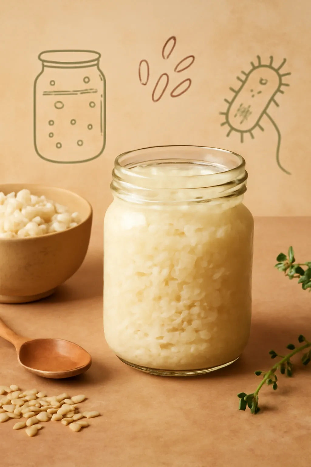 fermented rice