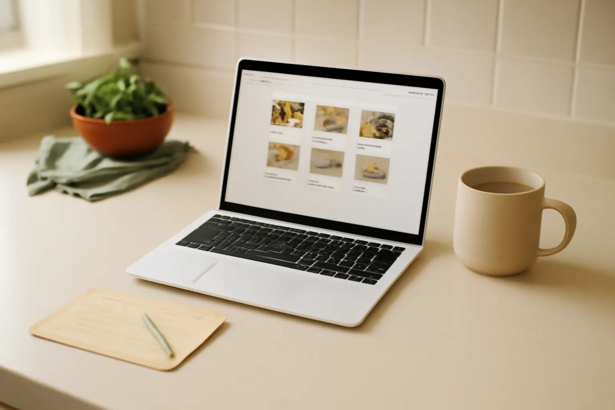 organize recipes digitally