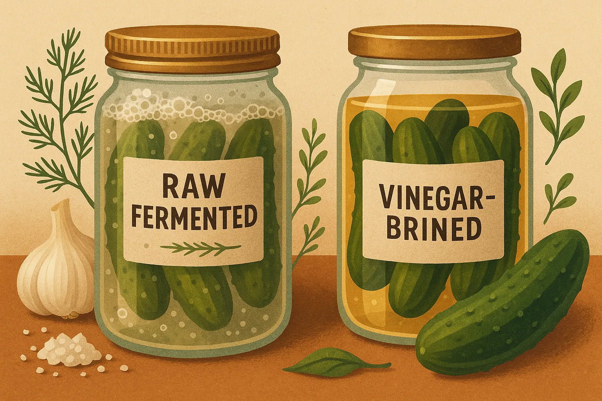 fermented pickles