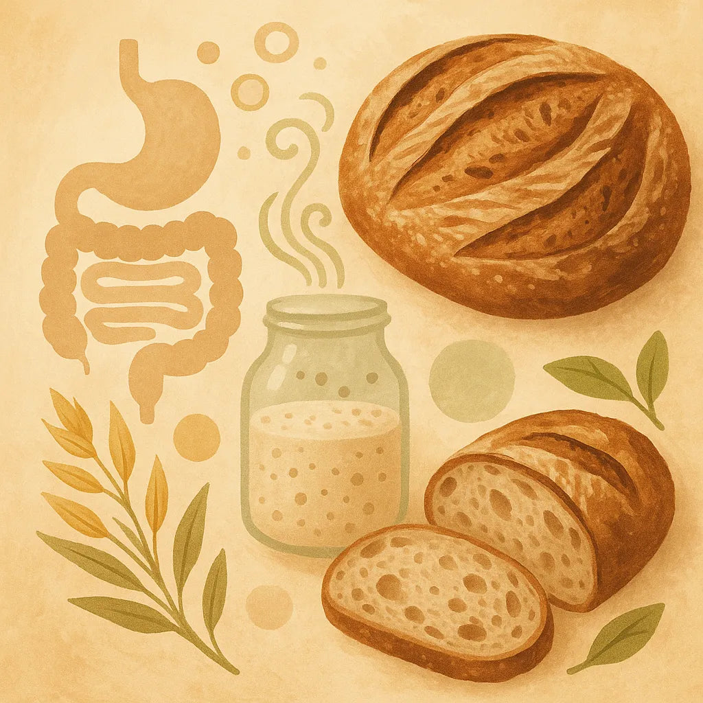Is sourdough bread okay for gastritis