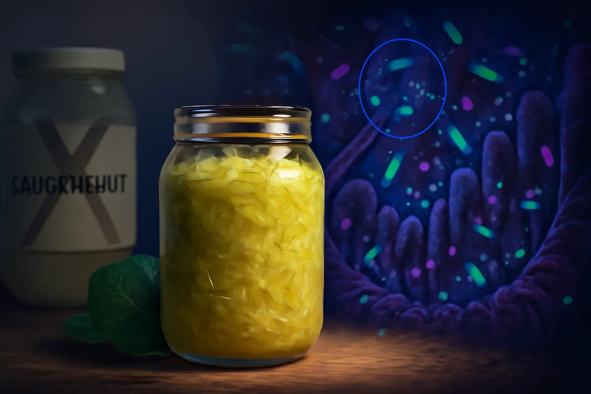store-bought sauerkraut fermented