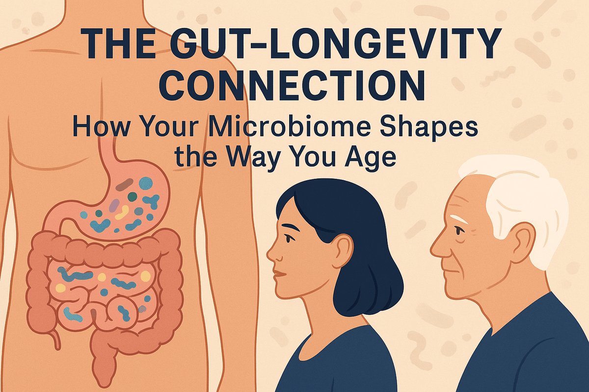 The Gut-Longevity Connection: How Your Microbiome Shapes the Way You Age - InnerBuddies