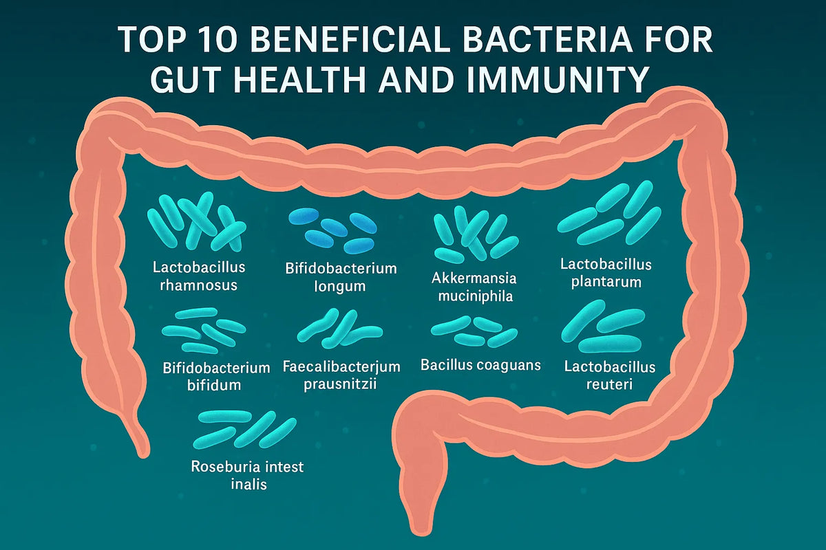 Top 10 Beneficial Bacteria for Gut Health and Immunity