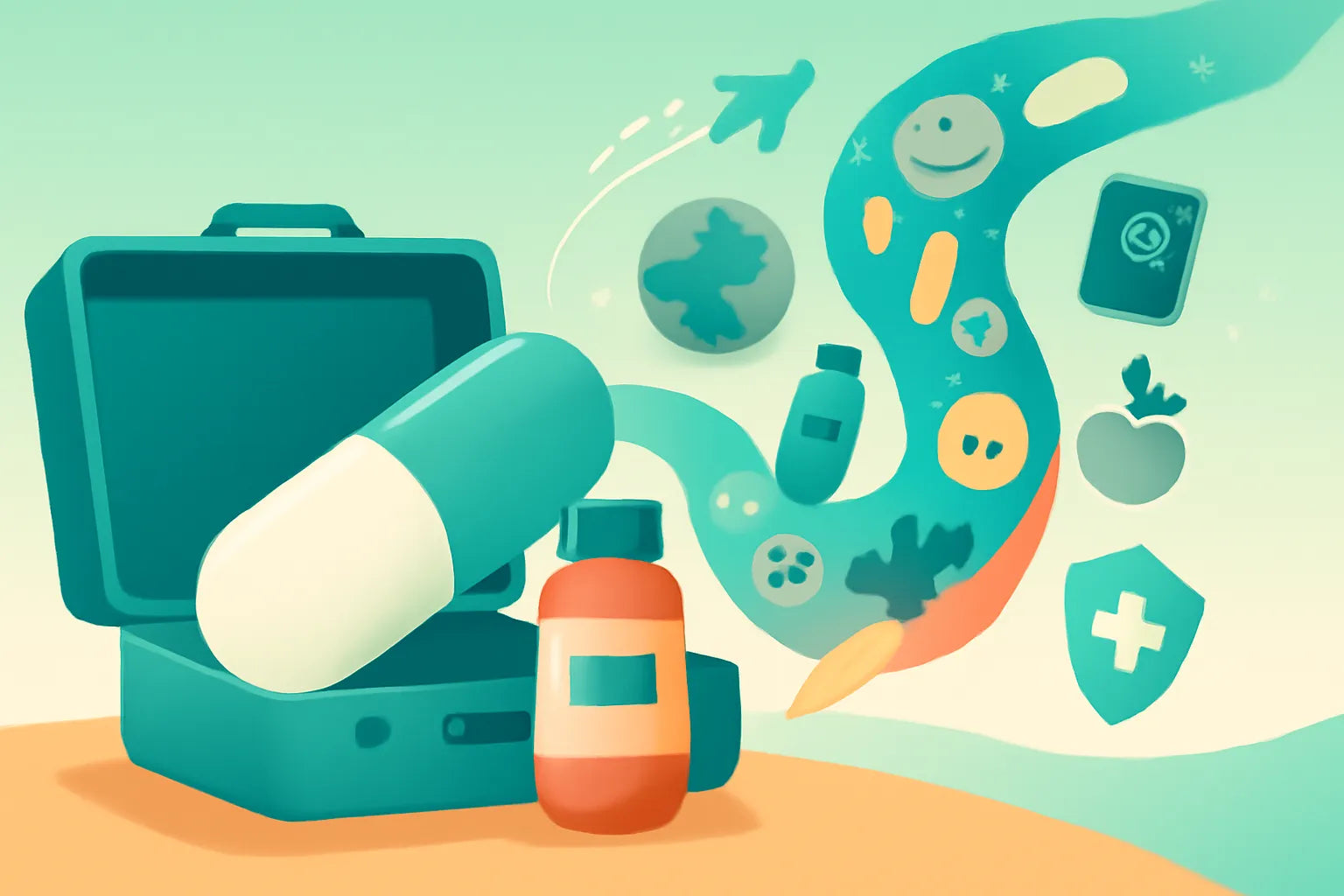travel probiotics