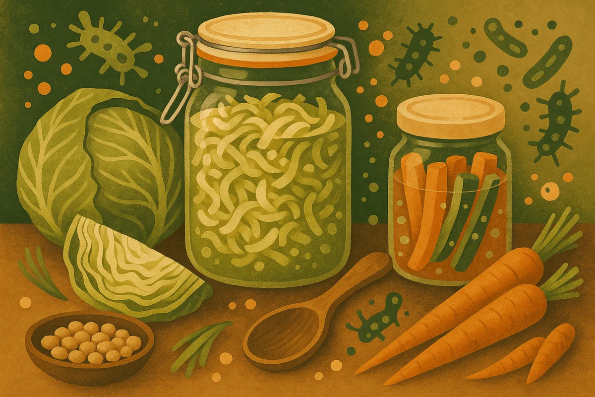 What are fermented plant foods