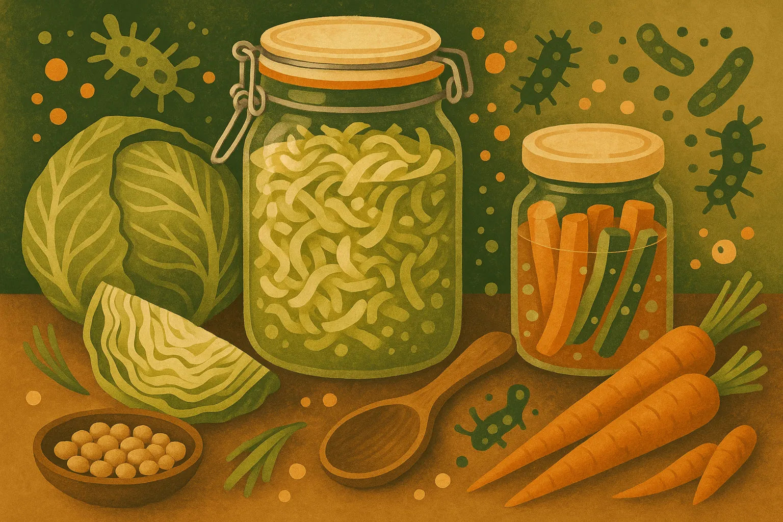 What are fermented plant foods