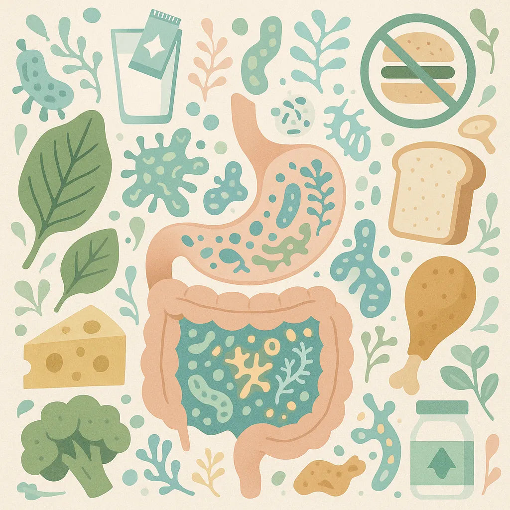 What are the five worst foods for gut health