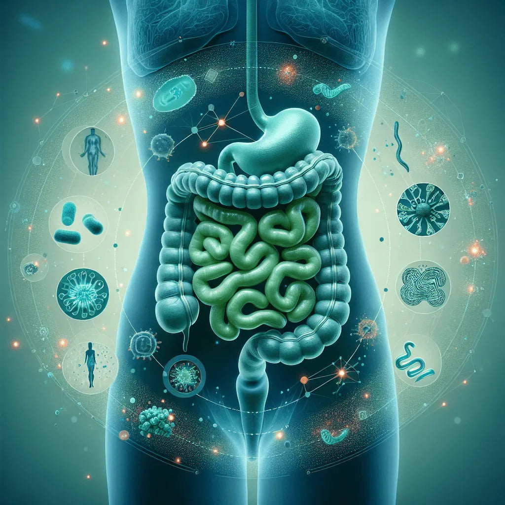 What are the symptoms of a damaged intestine