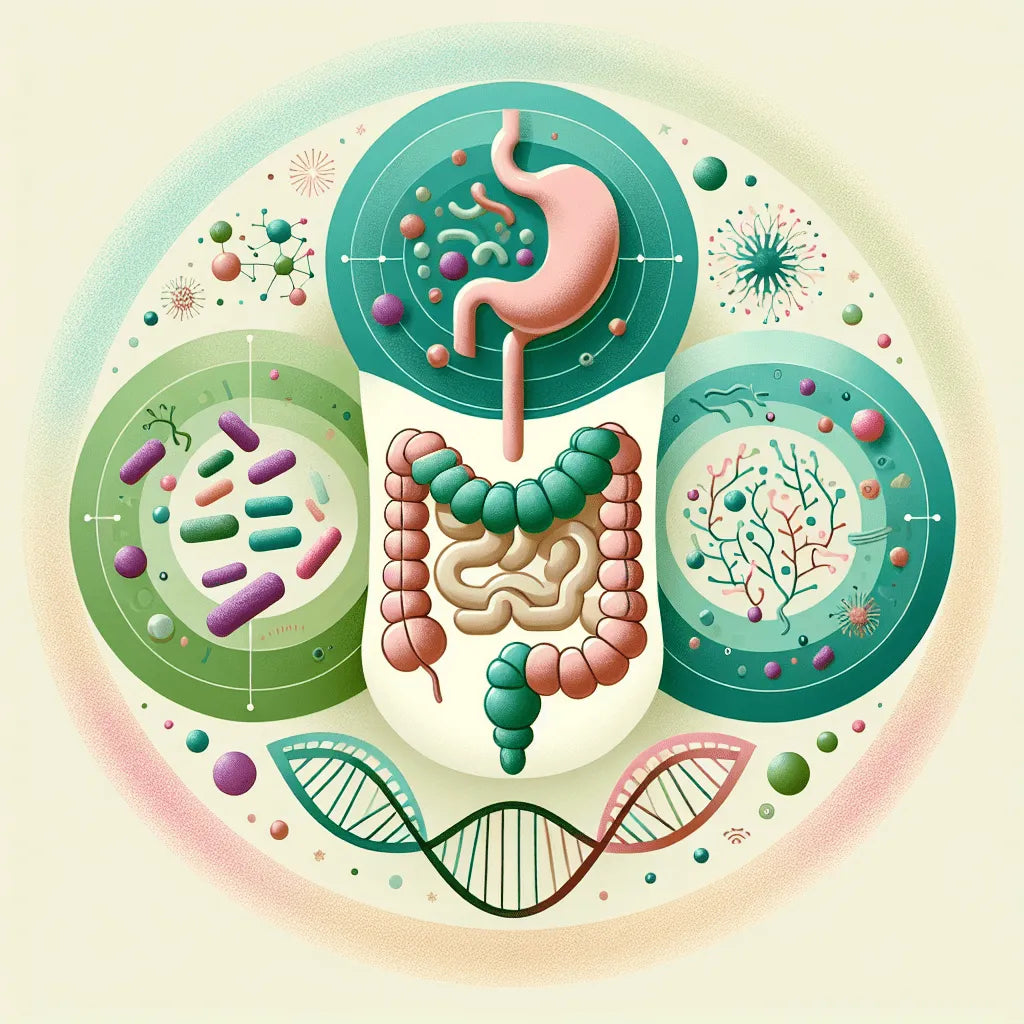 What are the three gut types