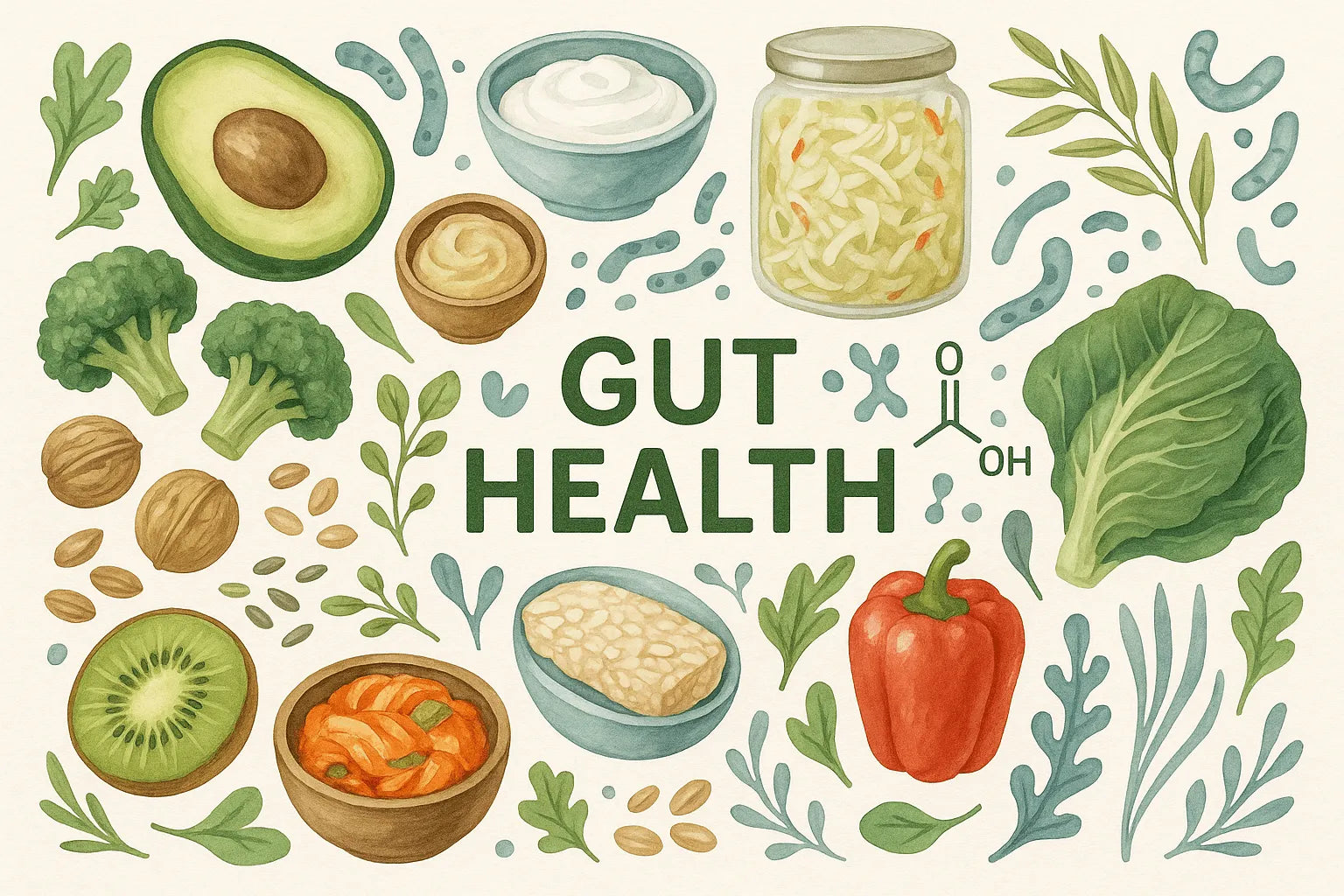 What are the top 10 microbiome foods