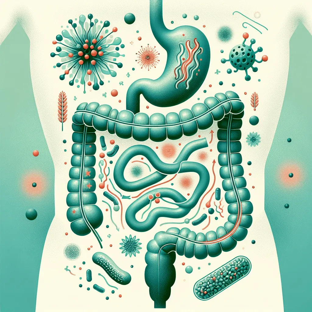 What bacteria cause high calprotectin