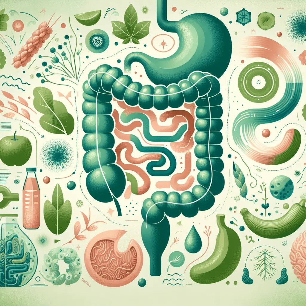 What cleans out the intestines properly