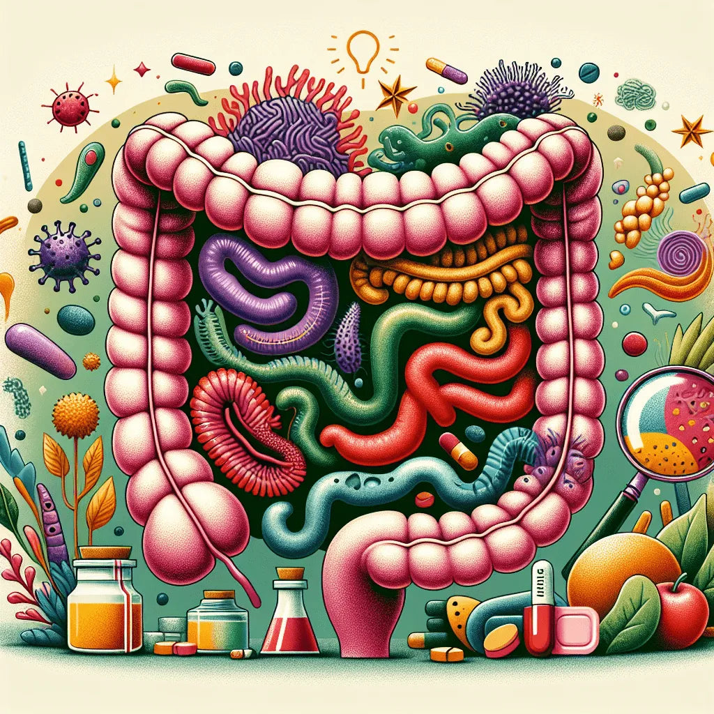 What destroys the gut microbiome