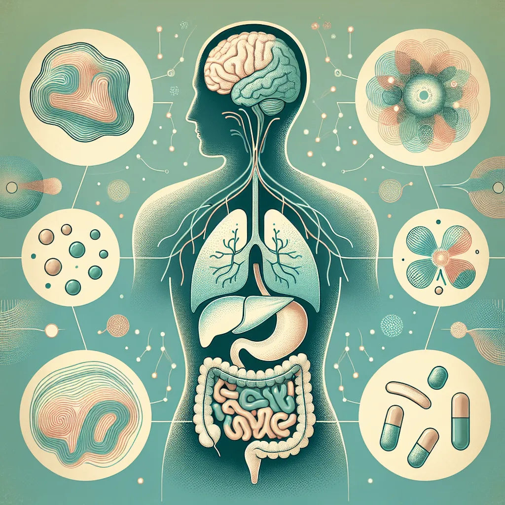 What diseases show the gut-brain connection