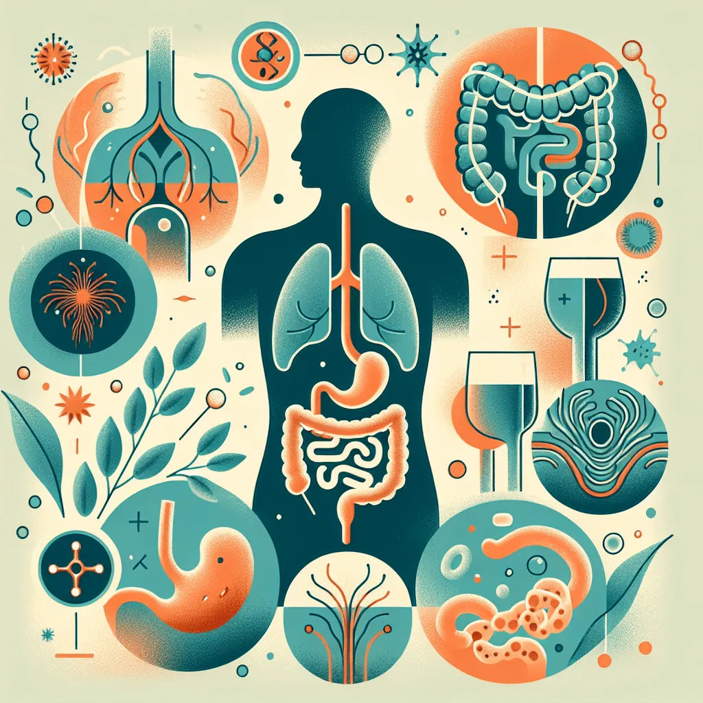 What does alcohol do to your stomach and intestines