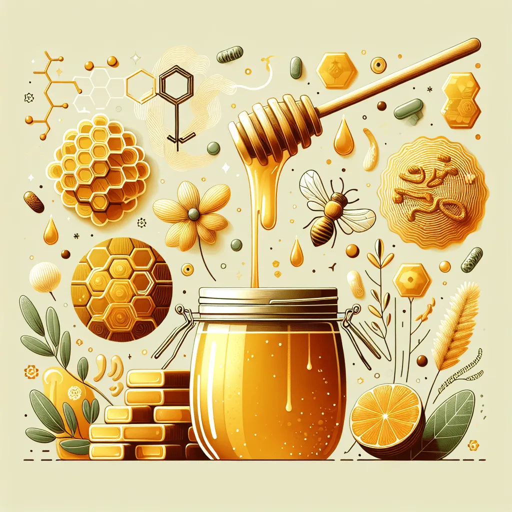 What does honey do to your intestines