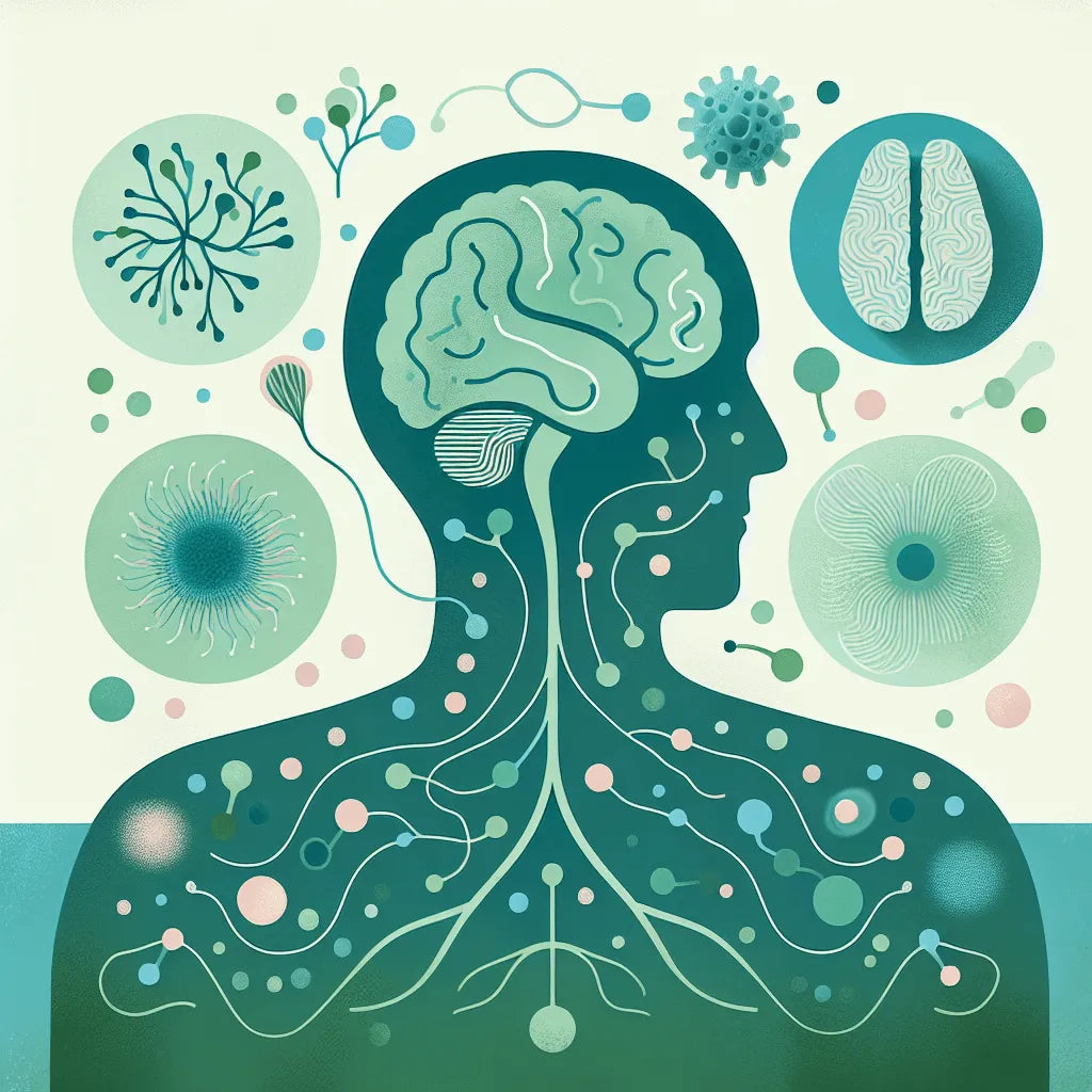 What does the gut-brain axis look like in simple terms