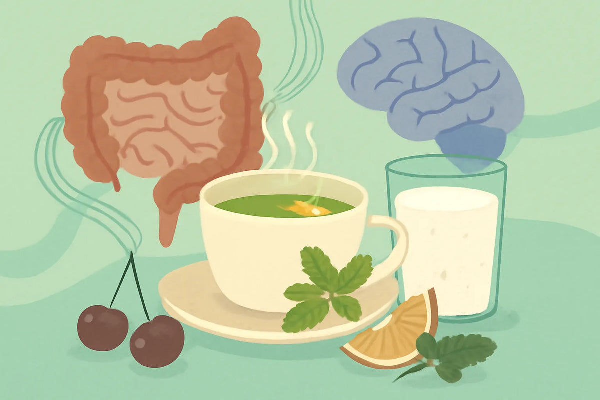 calming drinks for depression