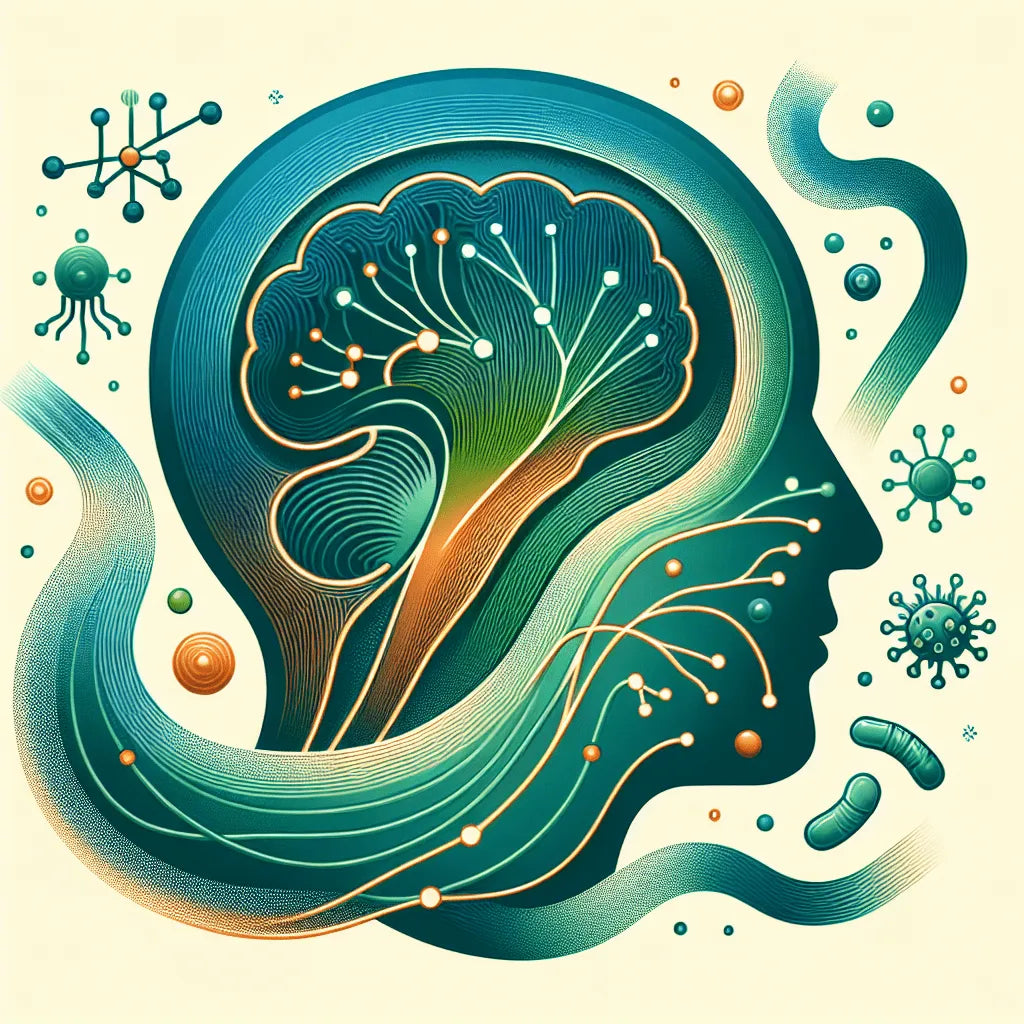 What effects does the gut microbiota have on the brain