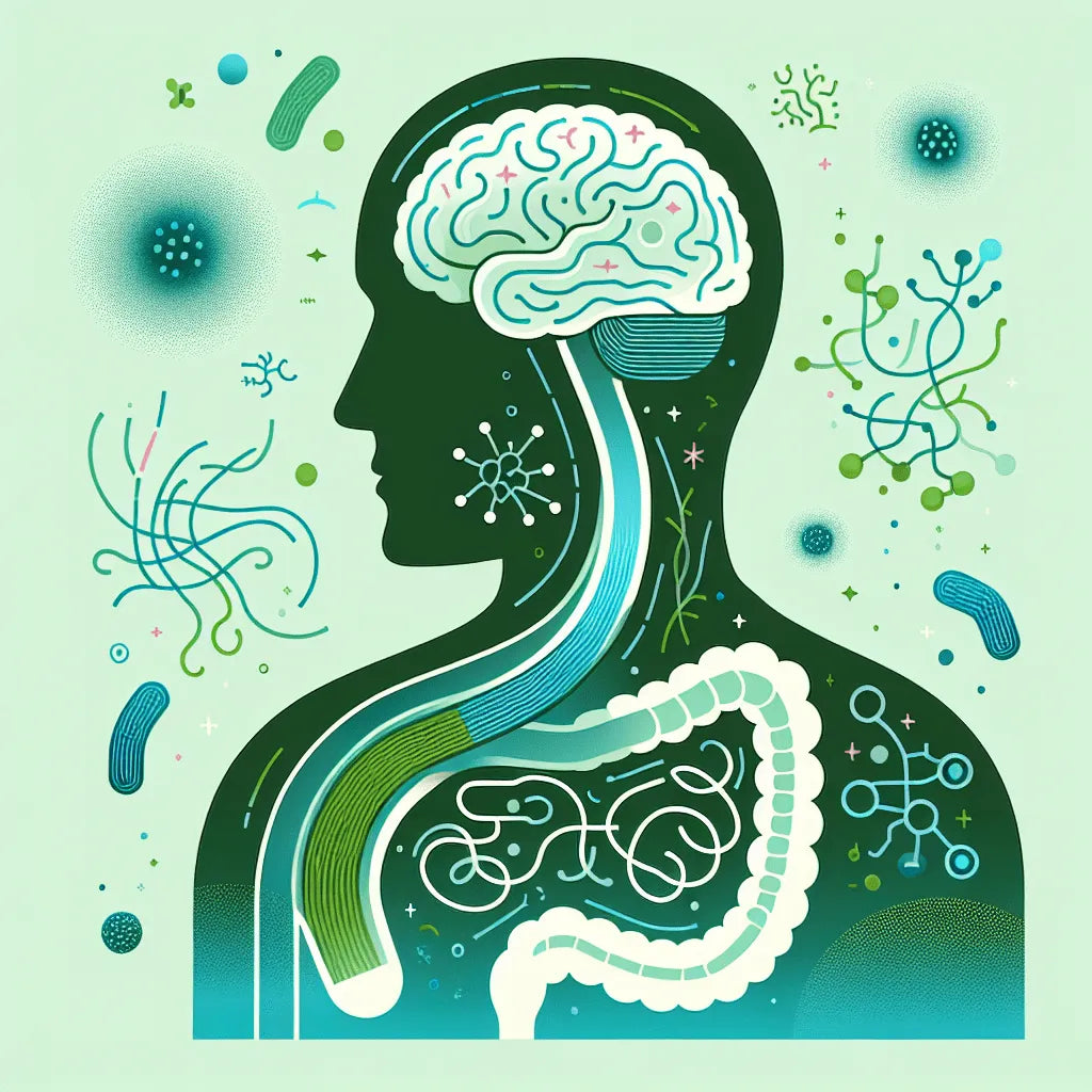 What effects does the gut microbiota have on the brain