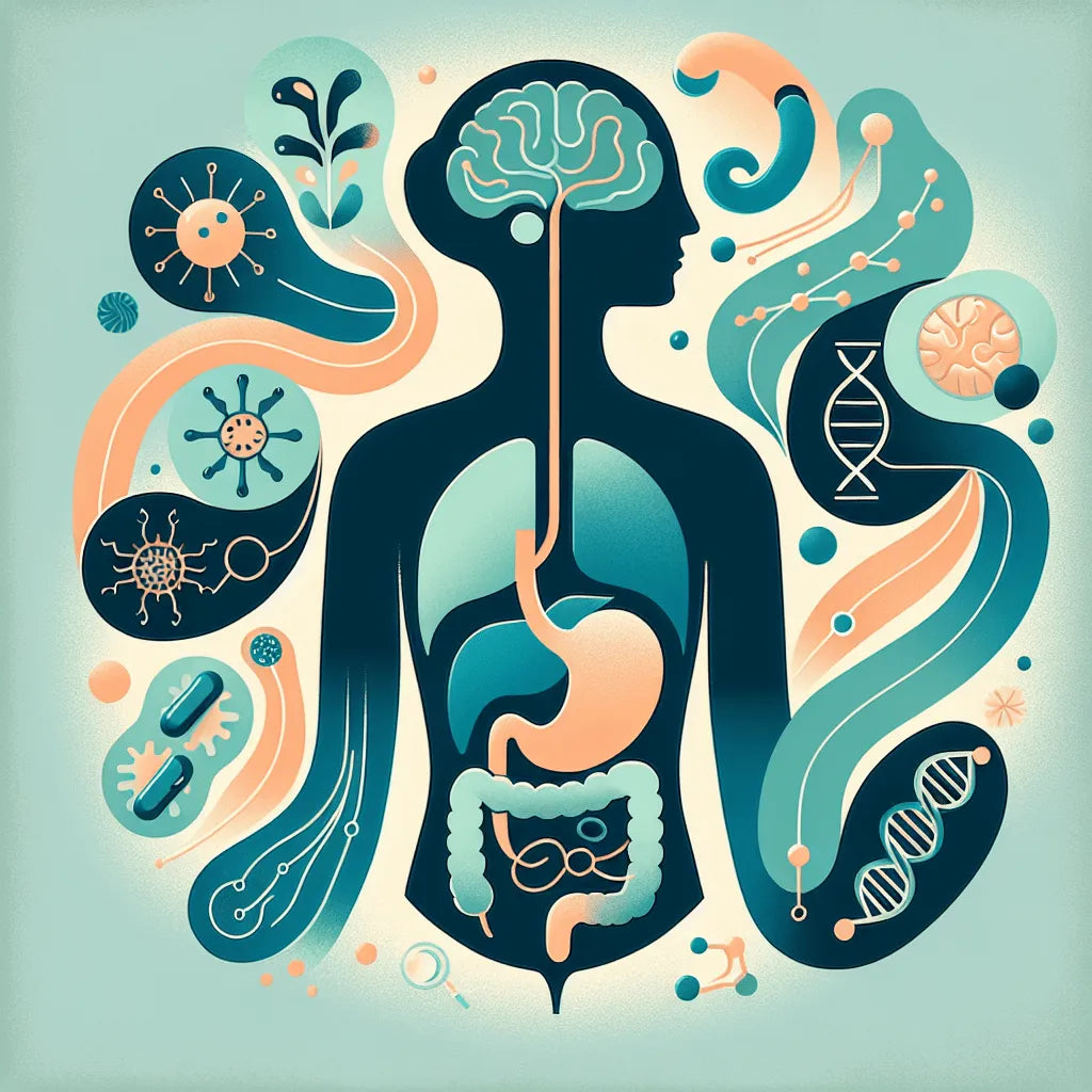 What emotions are associated with the gut-brain axis