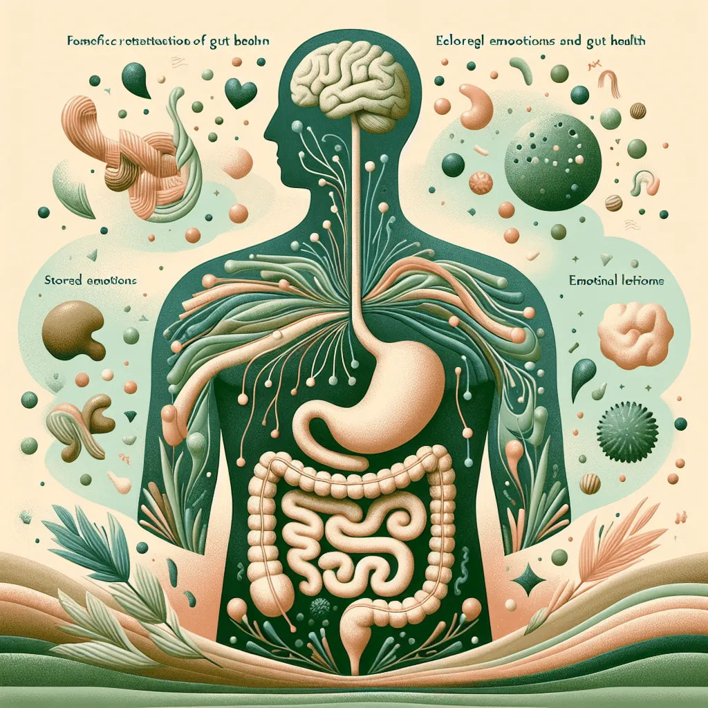 What emotions are trapped in the belly