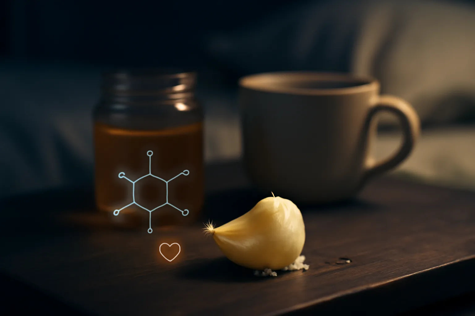 garlic before bed
