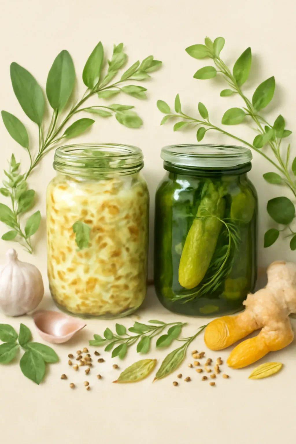 fermenting herbs
