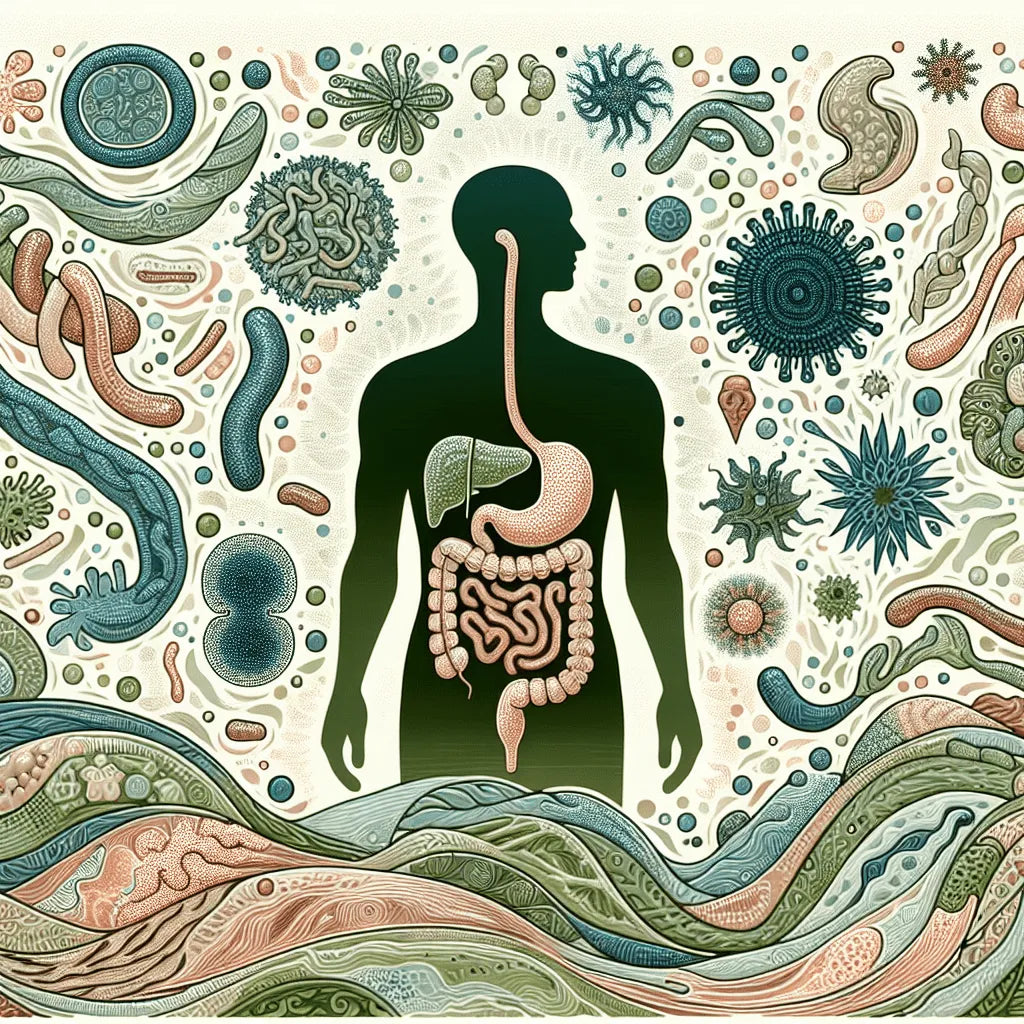 What is bowel movement like with a disrupted gut flora