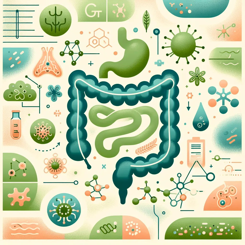 What is bowel movement like with a disturbed gut flora