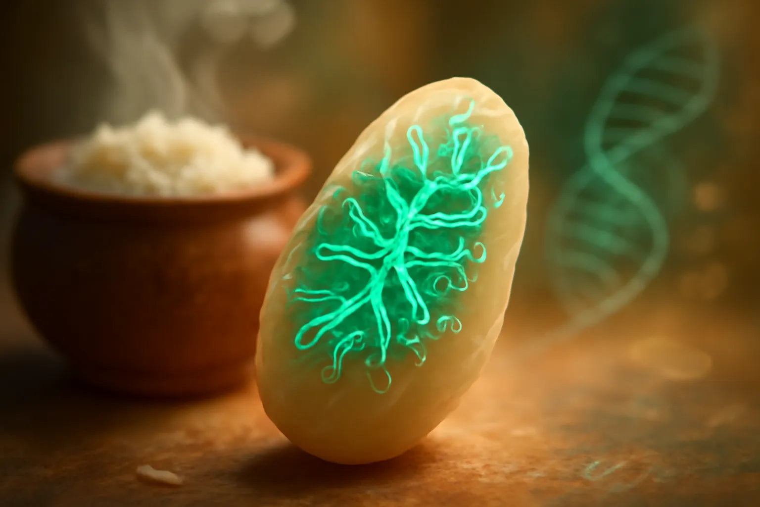 fermented rice benefits