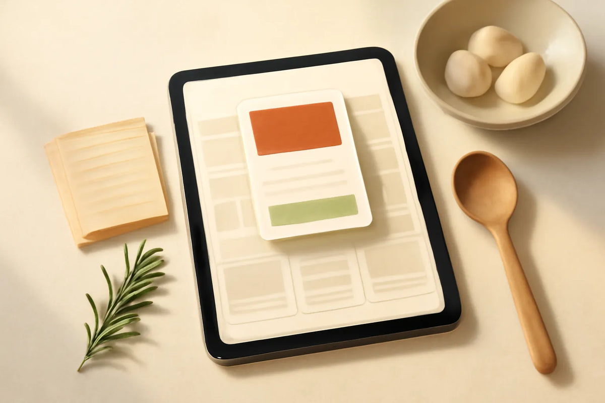 custom recipe apps