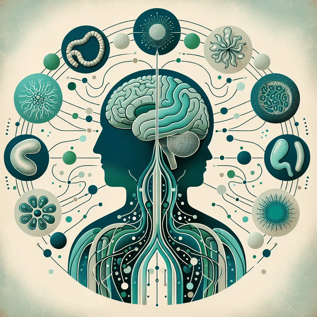 What is the gut-brain axis in psychology