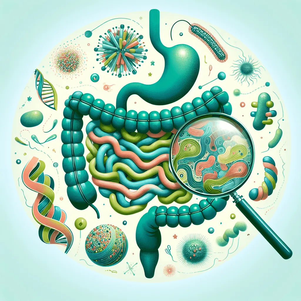 What is the study of the gut microbiome