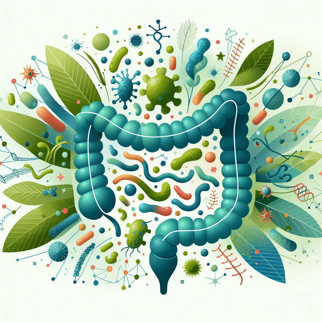 What is the study of the gut microbiome